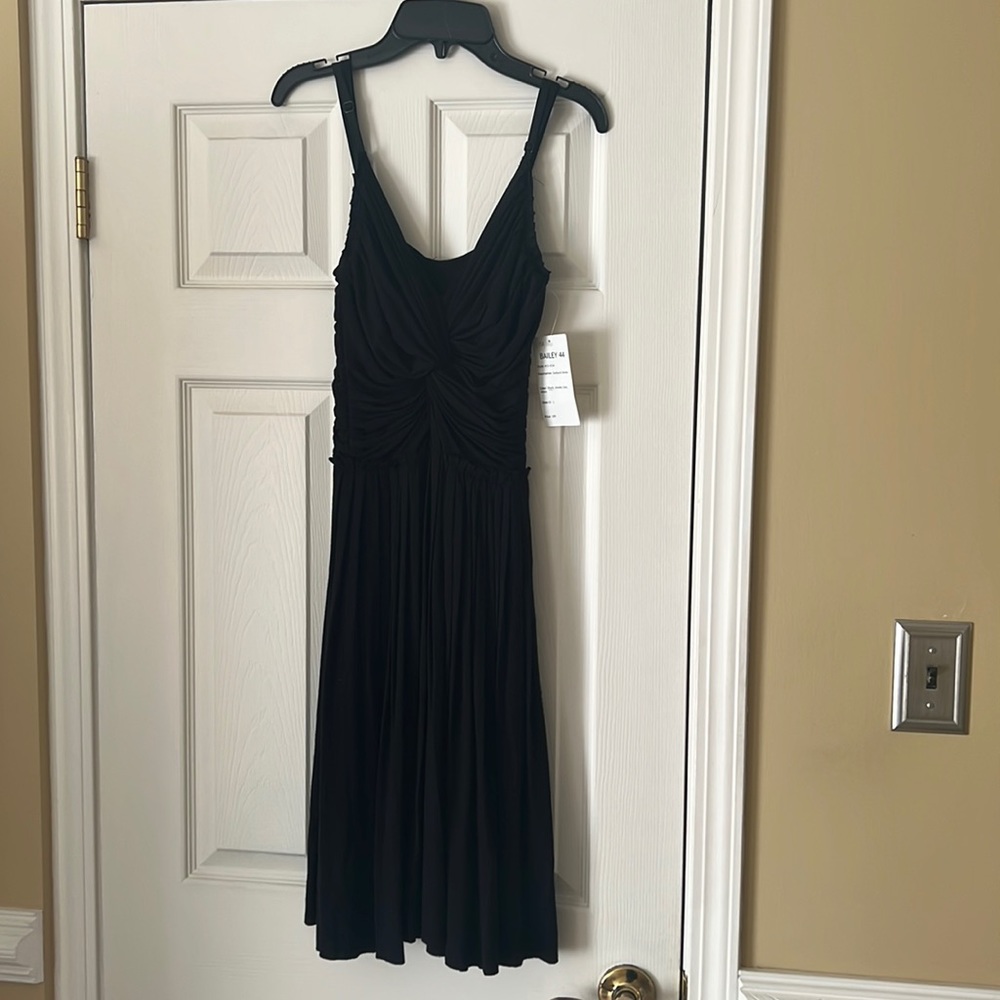 Black casual dress